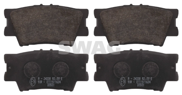 Brake Pad Set, disc brake 81 91 6651