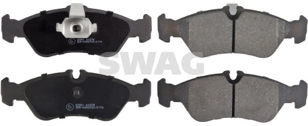 Brake Pad Set, disc brake 10 91 6160