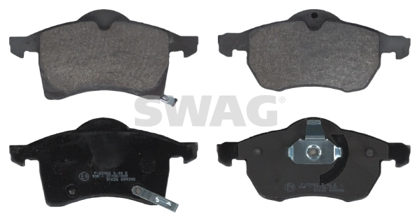 Brake Pad Set, disc brake 40 91 6232