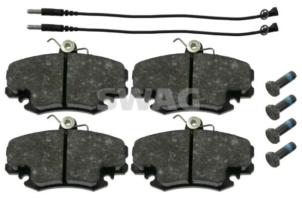 Brake Pad Set, disc brake 60 91 6191