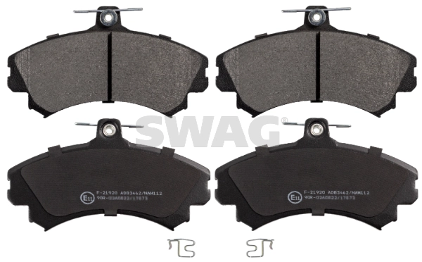 Brake Pad Set, disc brake 55 91 6213