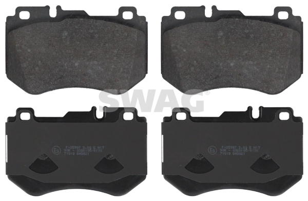 Brake Pad Set, disc brake 10 91 6987