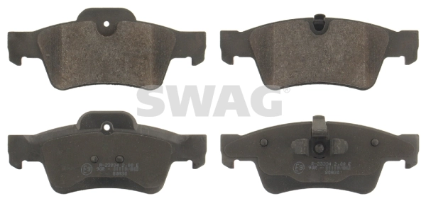 Brake Pad Set, disc brake 10 91 6615