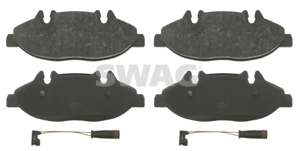 Brake Pad Set, disc brake 10 91 6487