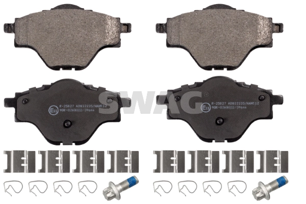 Brake Pad Set, disc brake 62 11 6242