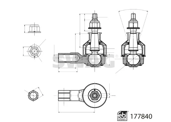 Tie Rod End 33 10 4326