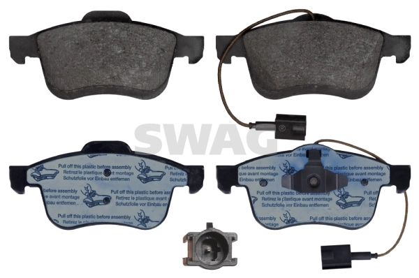 Brake Pad Set, disc brake 72 11 6104