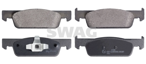 Brake Pad Set, disc brake 60 91 6965