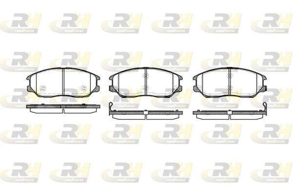 Brake Pad Set, disc brake 21085.02
