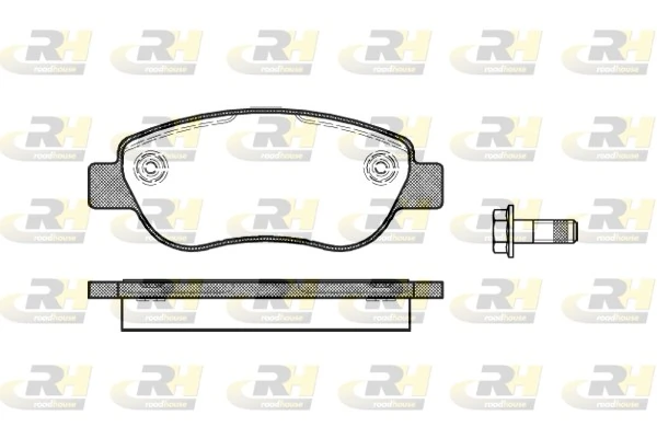 Brake Pad Set, disc brake 21069.00