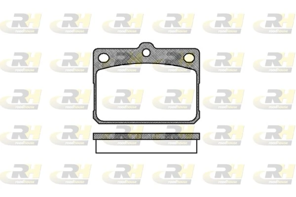 Brake Pad Set, disc brake 2079.20