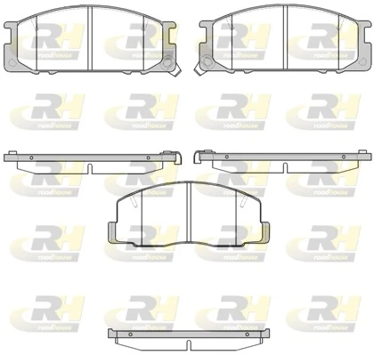 Brake Pad Set, disc brake 2306.12