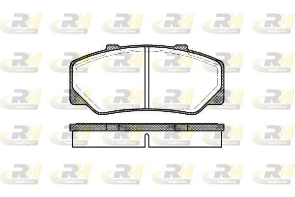 Brake Pad Set, disc brake 2176.00