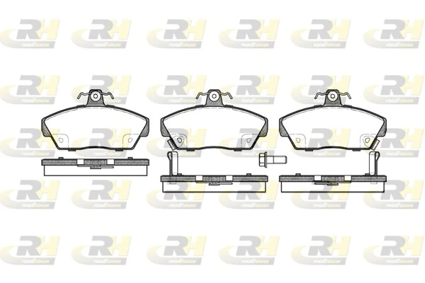 Brake Pad Set, disc brake 2330.02