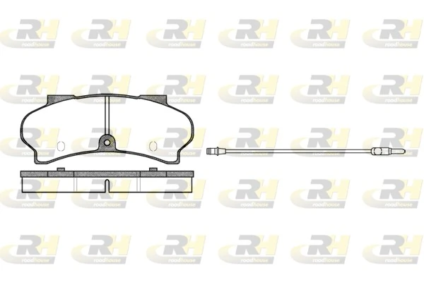Brake Pad Set, disc brake 2026.12
