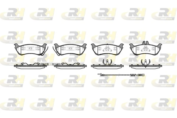 Brake Pad Set, disc brake 2698.11