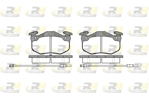 Brake Pad Set, disc brake 2144.24