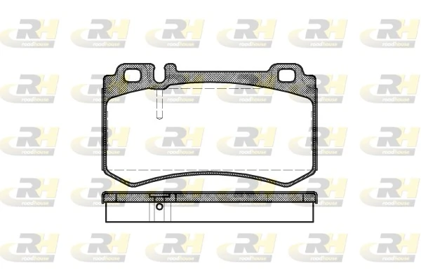Brake Pad Set, disc brake 2993.00