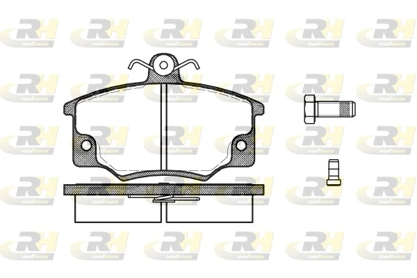 Brake Pad Set, disc brake 2146.04