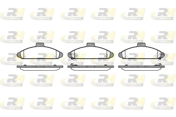 Brake Pad Set, disc brake 2404.02