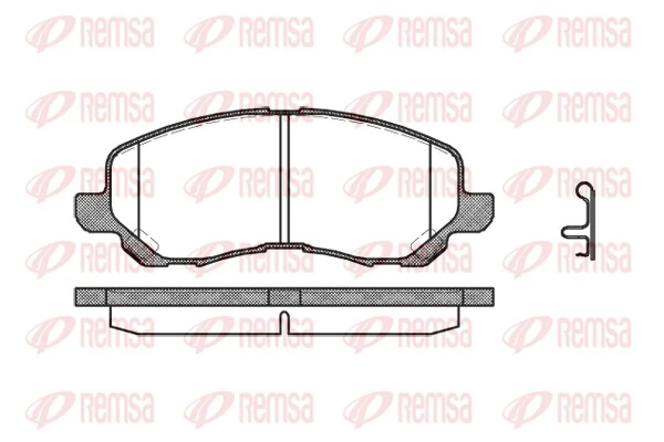 Brake Pad Set, disc brake 0804.12