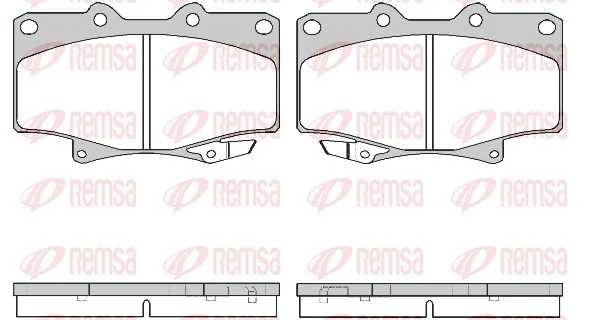Brake Pad Set, disc brake 0429.04