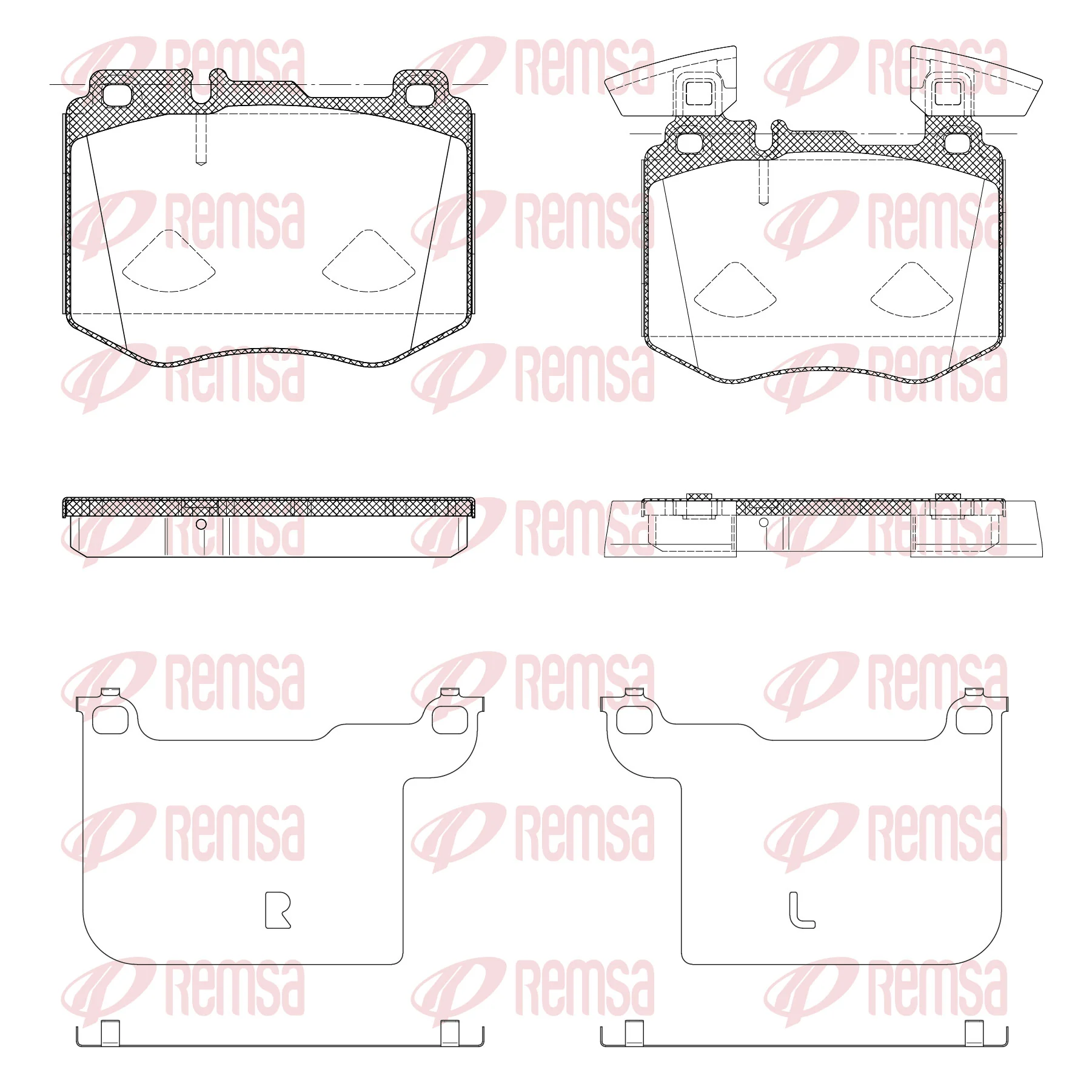 Brake Pad Set, disc brake 1883.10