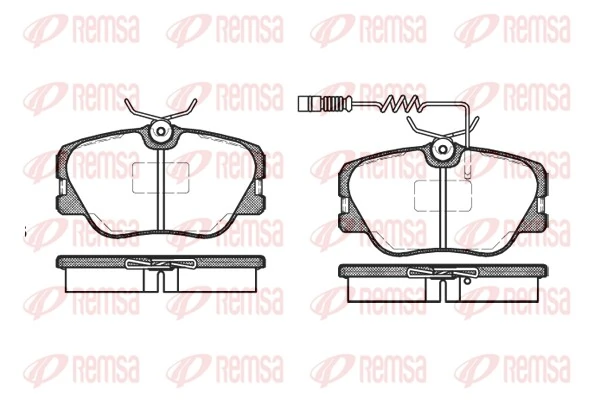 Brake Pad Set, disc brake 0189.02