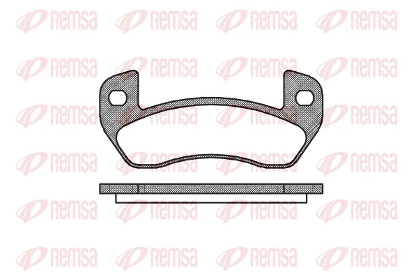 Brake Pad Set, disc brake 1152.00