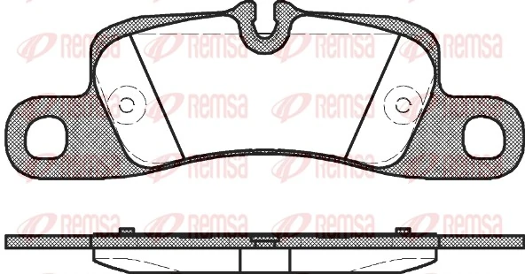 Brake Pad Set, disc brake 1379.00