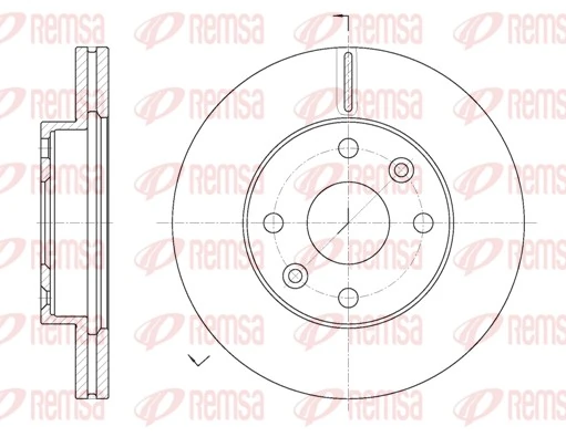 Brake Disc 61116.10