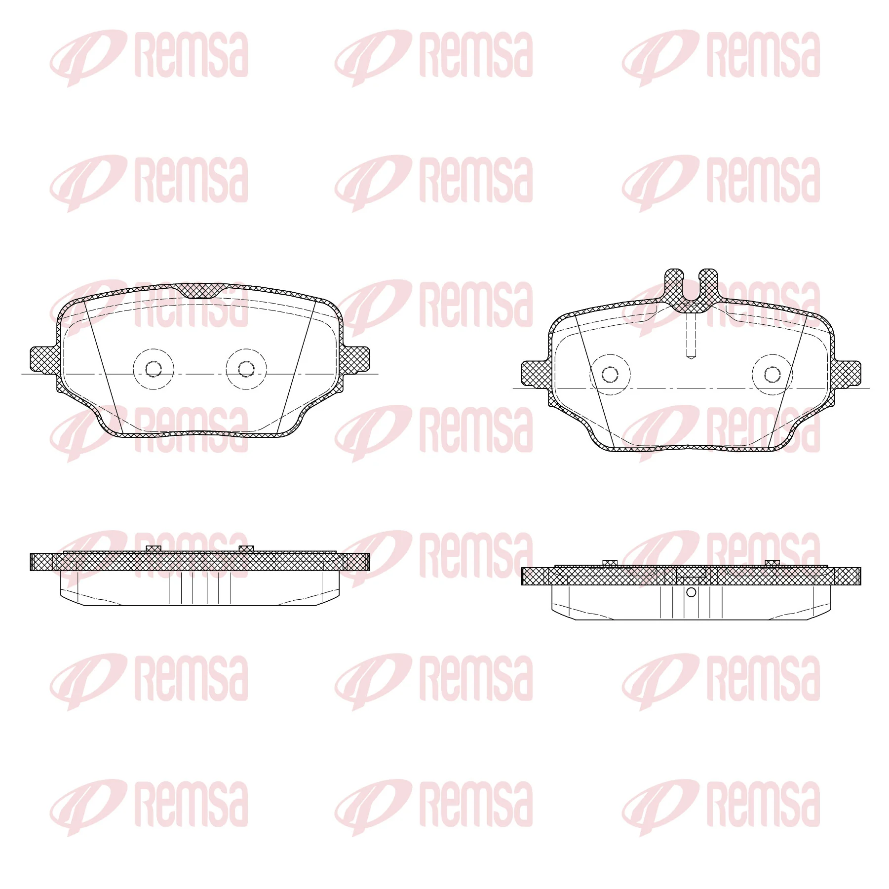 Brake Pad Set, disc brake 1895.00