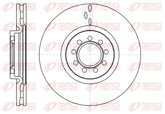 Brake Disc 61061.10