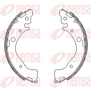Brake Shoe 4587.00