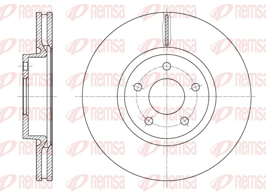 Brake Disc 61562.10
