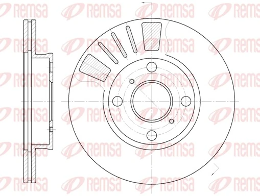 Brake Disc 6569.10