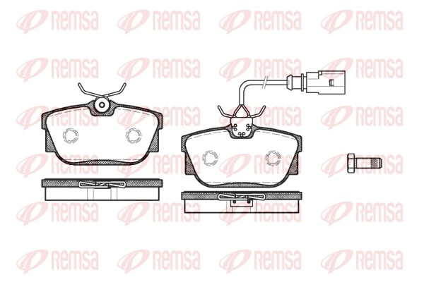 Brake Pad Set, disc brake 0767.01