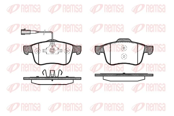 Brake Pad Set, disc brake 1183.02