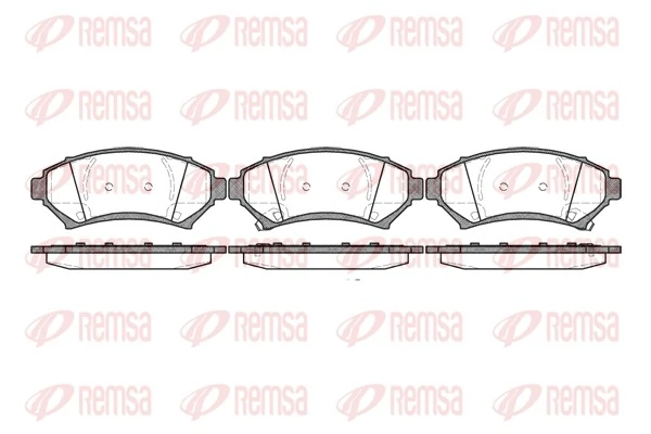 Brake Pad Set, disc brake 0641.02