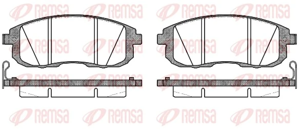 Brake Pad Set, disc brake 0293.14