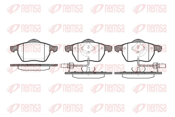 Brake Pad Set, disc brake 0390.52