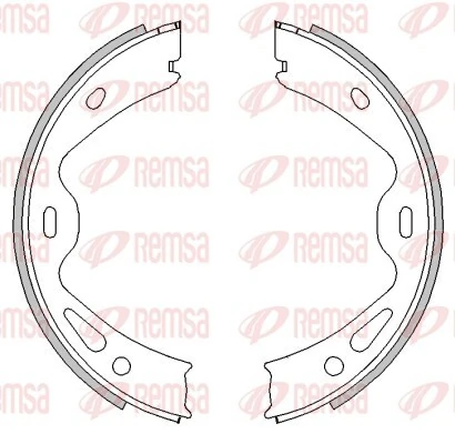 Brake Shoe, parking brake 4613.00
