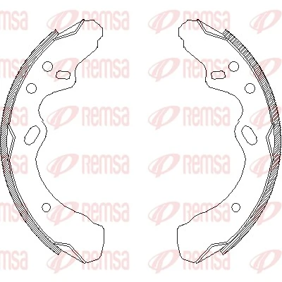 Brake Shoe 4366.00