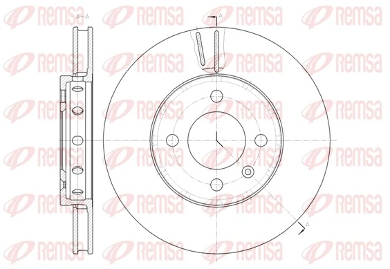 Brake Disc 61484.10