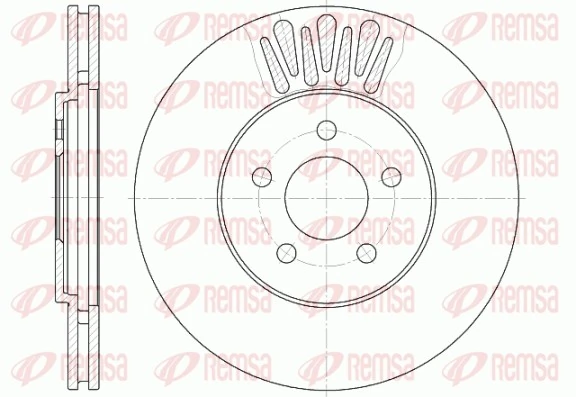 Brake Disc 61361.10