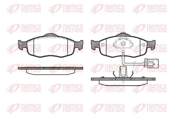 Brake Pad Set, disc brake 0432.02
