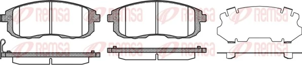 Brake Pad Set, disc brake 0293.11