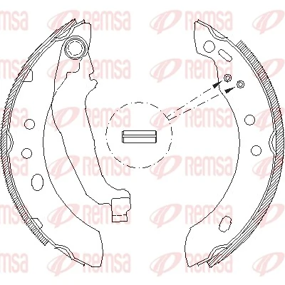 Brake Shoe 4394.00