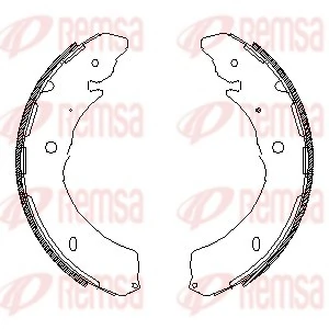 Brake Shoe 4549.00