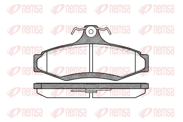 Brake Pad Set, disc brake 0646.10